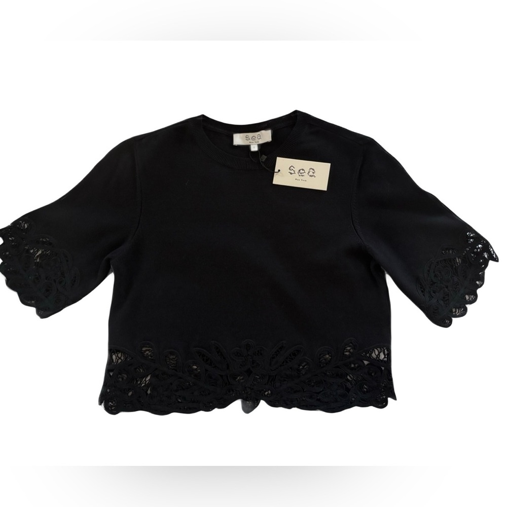 SEA, NEW YORK- The Elke Soutache Sweater- Small - Picture 2 of 8